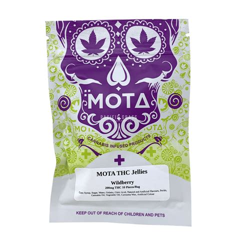 Buy MOTA Edibles - Wildberry Online In Canada - Pacific Grass