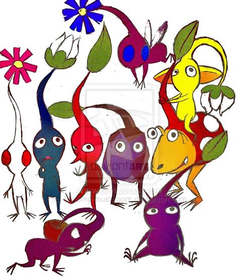 Pikmin Family - pikmin Fan Art (33040525) - Fanpop