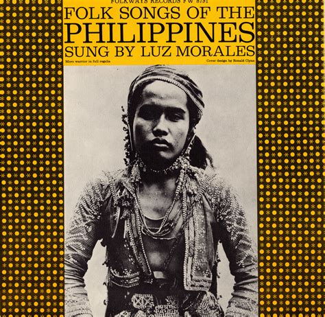 Folk Songs of the Philippines | Smithsonian Folkways Recordings