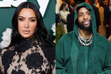 Kim Kardashian And Odell Beckham Jr. Continue To Spark Romance Rumors ...