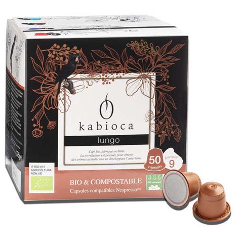 Organic Lungo coffee - Nespresso® compatible capsules