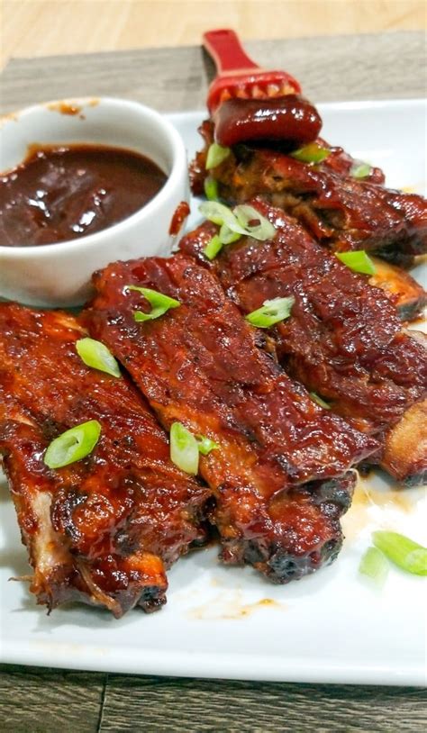 Oven baked St. Louis Style Spare Ribs