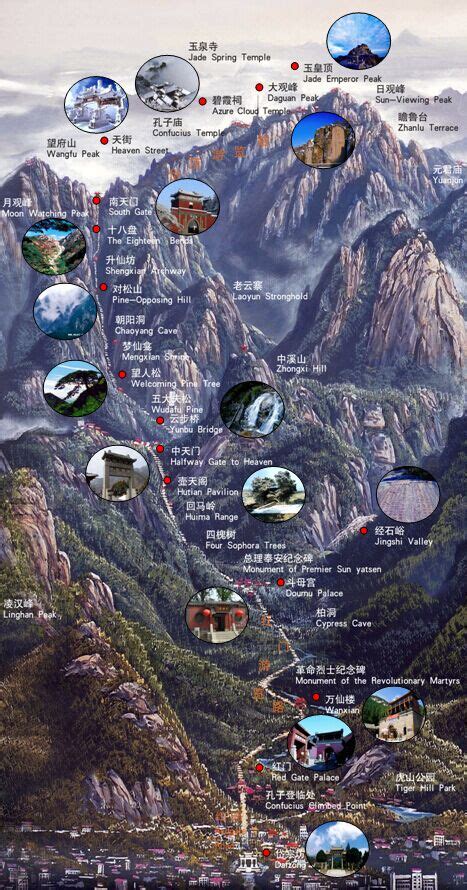 Mount Tai Maps, China Taishan Mountain Maps, Maps of Taishan