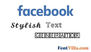 Facebook Font Generator (𝓙𝓾𝓼𝓽 𝓒𝓸𝓹𝔂 & P̾a̾s̾t̾e̾) | FontVilla.com