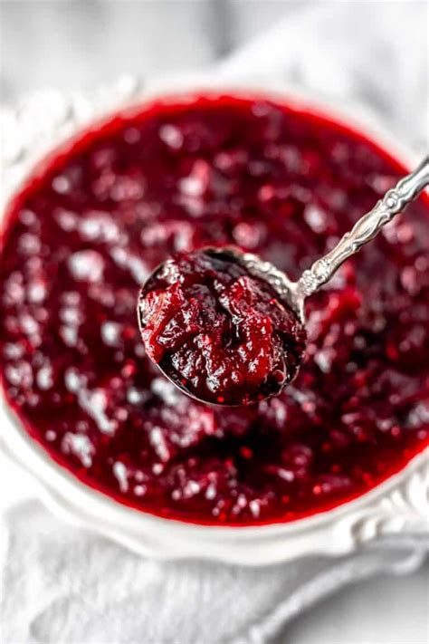 Basic Cranberry Sauce (with variations) - Delicious Little Bites