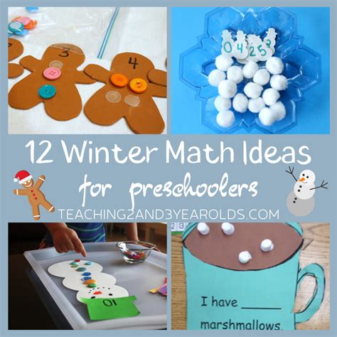 Winter Math Preschool