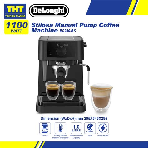 Delonghi Stilosa Manual Espresso Maker EC230