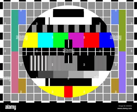 Standard Tv Test Pattern