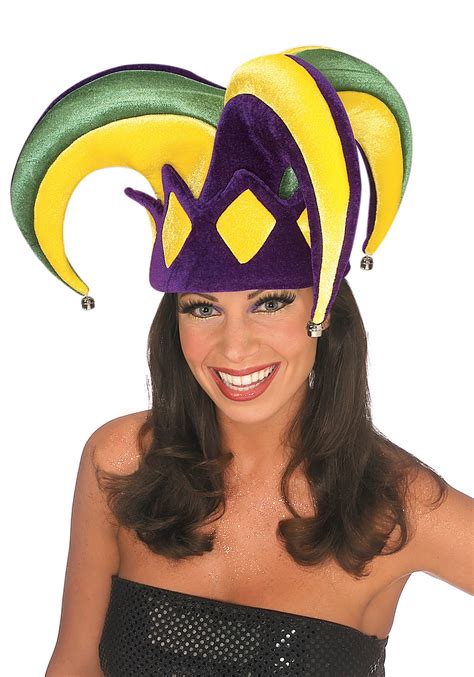 Mardi Gras Jester Adult Hat