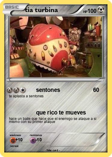 Pokémon tia turbina 1 1 - sentones - Mi carta pokémon