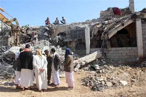 U.S. Fails to Assess Civilian Deaths in Yemen War, Internal Report Says - The New York Times