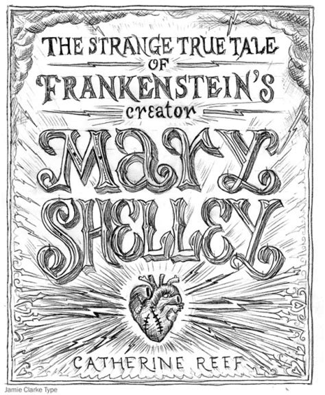 Mary Shelley, book cover To mark the 200th... | Type Worship: Inspirational Typography & Lettering