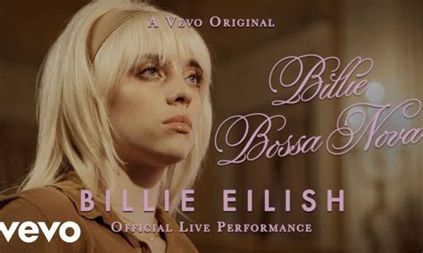 Billie Eilish Wraps Vevo Live Performance Video Series With ‘Billie Bossa Nova’ | HipHopGet