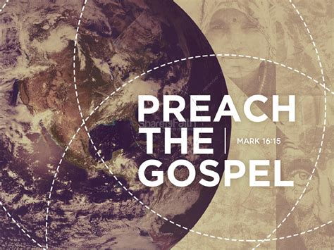 Preach the Gospel Missions Church PowerPoint | Clover Media