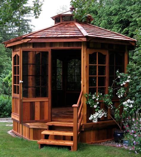 27 Gazebos With Screens For Bug Free Backyard Relaxation in 2020 | Diy ...