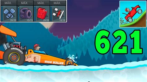 Hill Climb Racing - DRAGSTER in NORTHPOLE - Gameplay Walkthrough Part ...