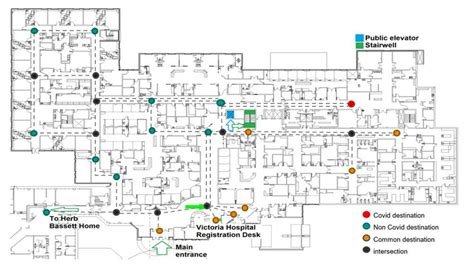 The hospital map of the first floor | Download Scientific Diagram