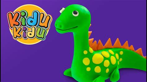 How to Make 3D Play Doh Dinosaur | Play Dough Fun and Easy Dinosaurs - YouTube