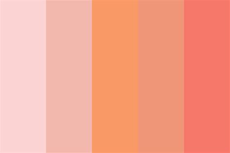 Pink Peach Color Palette