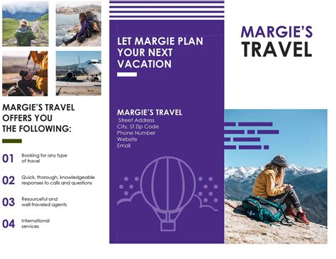 Word Travel Brochure Template – Atlantaauctionco.com