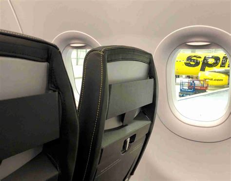 Spirit Airlines unveils new seats and cabin on an A320neo