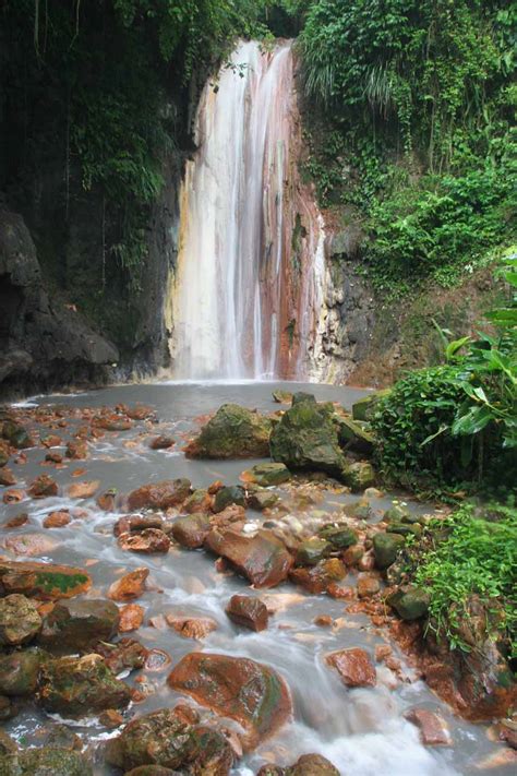 Diamond Falls - St Lucia's Colorful Mineral-Laced Waterfall