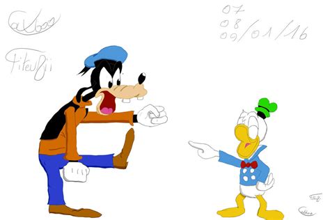 Goofy and Donald =) by Titeufii on DeviantArt