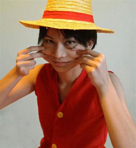 Monkey D. Luffy One Piece Cosplay (funny pic) by OzakuRan on DeviantArt