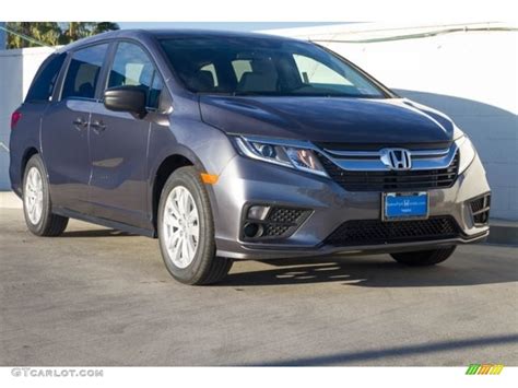 2018 Modern Steel Metallic Honda Odyssey LX #124890735 | GTCarLot.com ...