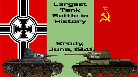 The Largest Tank Battle in History - The Battle of Brody - YouTube