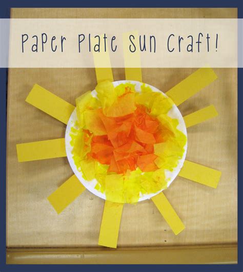 Paper Plate Sun Craft for Kids! – SupplyMe