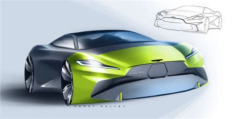 Electric car concept sketch Ernst Hellby's Portfolio - Home | Electric ...