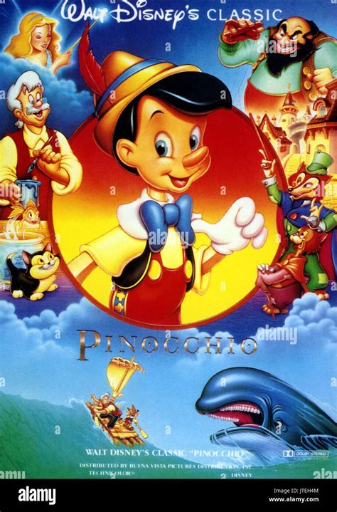 MOVIE POSTER PINOCCHIO (1940 Stock Photo - Alamy