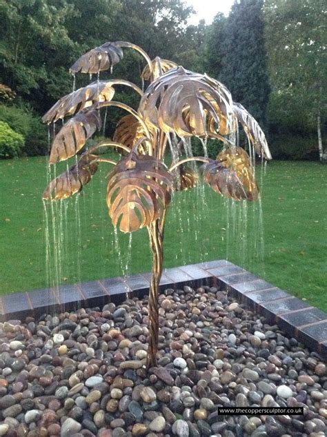 The Copper Sculptor - Specializing in Copper Tree Water Features | Water fountains outdoor ...