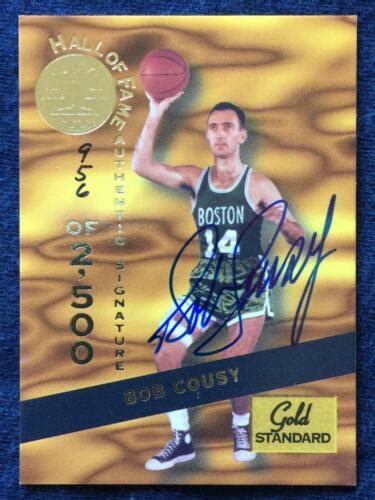 1994 Signature Rookies Gold Standard BOB COUSY Autograph #956/2500 | eBay