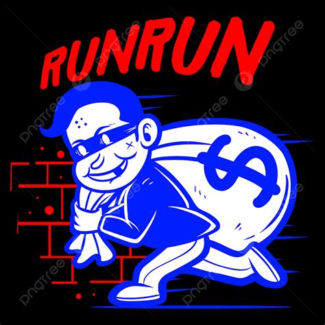 Running Cartoon White Transparent, Run Run Cartoon, Cartoon Style, Logo ...