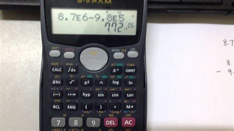 Standard Form using Calculator - YouTube