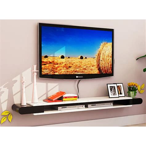 [READY STOCK] FOREVER High Gloss Wall Mounted TV Shelves - 150CM (2 ...