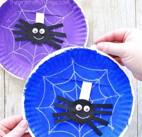 Pin on Halloween | Spider crafts, Halloween crafts preschool, Halloween spider craft