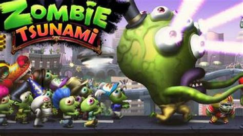 Zombie Tsunami Gameplay - Mega Zombie Attack - YouTube