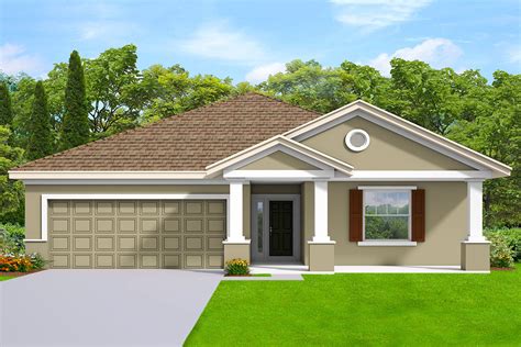 One-Story House Plan with Gabled Front Entry - 82259KA | Architectural Designs - House Plans