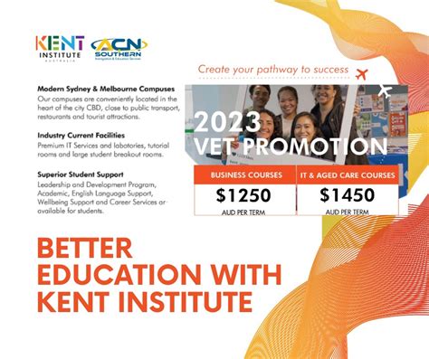 Better Education With Kent Institute | ACN Southern Immigration ...