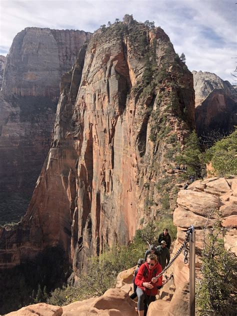 Angel’s Landing Trail, Zion National Park, Utah, USA : hiking