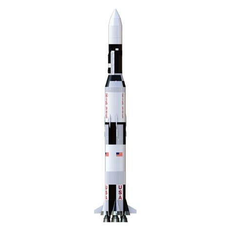 Saturn V Skylab Rocket | Rocket With Parachute | AC Supply