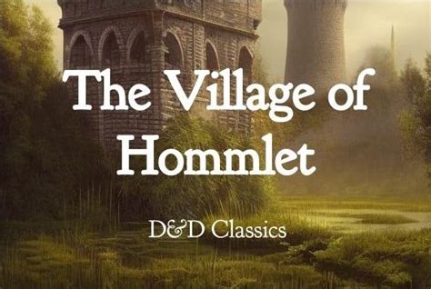 Play Old School Essentials Online | The Village of Hommlet: D&D Classics