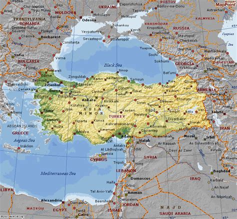 Maps Of Turkey Detailed Map Of Turkey In English Tourist Map Of Images