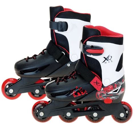 XQ MAX GIRLS BOYS INLINE ROLLER SKATES ICE SKATING BOOTS ADJUSTABLE SHOES BLADES | eBay