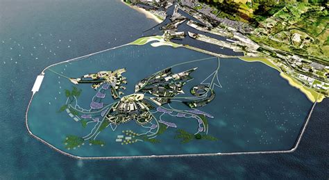 Energy Island Vision for New Tidal Lagoon in Swansea Bay