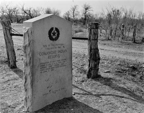 [Comanche Indian Reserve Marker] - The Portal to Texas History