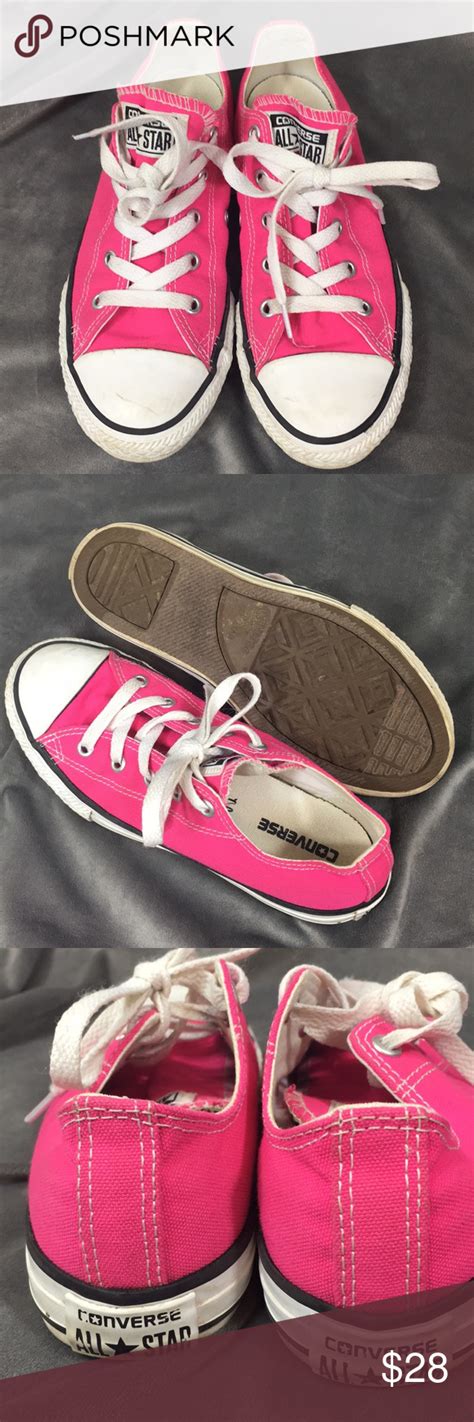 Converse bright pink tennis shoes | Pink tennis shoes, Converse, Tennis ...